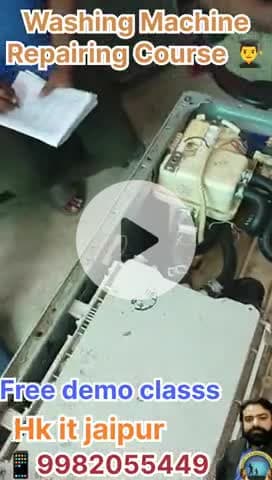 Washing machine repairing course👨‍🎓 #Hk it jaipur #joinew📲9982055449@