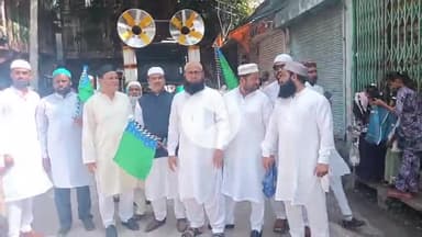 राजसमंद: राजसमंद में ईद-ए-मिलाद पर भाईचारे का रंग दिखा, धूमधाम से निकला जुलूस