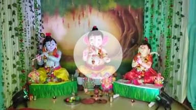 कुआकोण्डा: किरन्दुल बसस्टैंड मंडप में धूमधाम से मनाया जा रहा है गणेशोत्सव