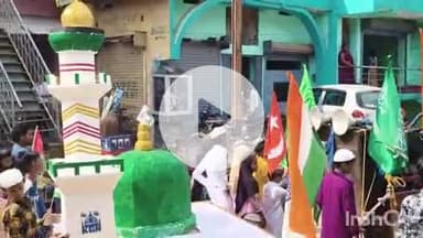 रजौली: रजौली व सिरदला में धूमधाम से ईद-ए-मिलाद-उन-नबी का पर्व मनाया गया