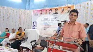 तिल्दा: तिल्दा में दिव्यांगजनों एवं वृद्धजनों को उपकरण प्रदाय हेतु चिन्हांकित शिविर का आयोजन, मंत्री टंक राम रहे उपस्थित