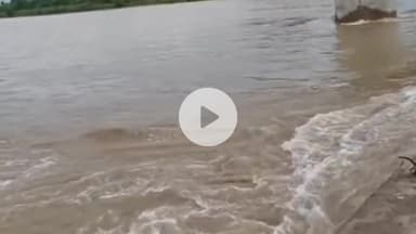 बासोदा: गंजबासौदा में बेतवा नदी का जलस्तर बढ़ने से अम्बा नगर पुल पर चिंताजनक स्थिति