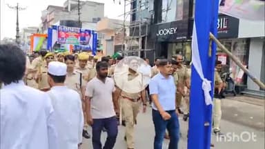 भीलवाड़ा: भीलवाड़ा में ईद मिलादुन्नबी पर निकले जुलूस, शहर अमन और भाईचारे के नारों से गूंज उठा