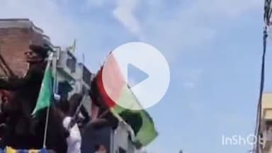 बलरामपुर: नगर में तिरंगे के साथ निकाला गया जुलूस, ए मोहम्मदी ने अमन और भाईचारे का दिया संदेश