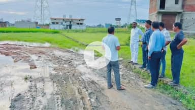 सिंगरौली: सिंगरौली विधायक रामनिवास ने कचनी मोहल्ले में सड़क व नाली का जायजा लिया, जल भराव रोकने के निर्देश दिए