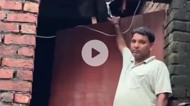 जगाधरी: रादौर में बरसात से फिर गिरा मकान, मालिक ने सरकार से मदद की गुहार लगाई