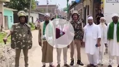 बिधूना: बेला और मल्हौसी में निकाला गया बारा वफात का जुलूस, बड़ी संख्या में लोग हुए शामिल