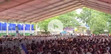 पटना ग्रामीण: संवैधानिक अधिकार परिसीमन सुधार महारैली के लिए मिलर हाई स्कूल में उमड़ी भीड़, उपेंद्र कुशवाहा दिखाएंगे ताकत