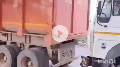 पलवल: पलवल में बिना नंबर प्लेट के ट्रक: क्या इन पर कोई ट्रैफिक नियम लागू नहीं होते?