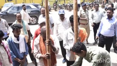 जगदलपुर: विश्व प्रसिद्ध ऐतिहासिक बस्तर दशहरा पर्व 2025 के डेरी गड़ाई रस्म संपन्न, बस्तर की आराध्य देवी मां दन्तेश्वरी रथारूढ़