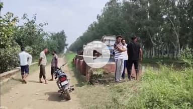 थानेसर: गांव ज्योतिसर के समीप नहर से साइफन में पानी छोड़ने के विरोध में किसान नहर पर डटे, कहा- 6000 एकड़ फसल होगी बर्बाद