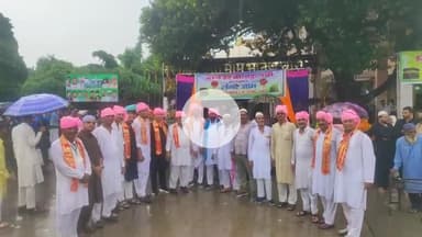 झालरापाटन: झालावाड़ में मुस्लिम समाज ने बड़े हर्षोल्लास के साथ मनाया ईद मिलादुन्नबी का त्योहार, शहर में निकाला गया जलसा