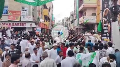 धार: धार में धूमधाम से मनाया गया जश्ने ईद मिलादुन्नबी