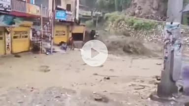 राजगढ़ी: नौगांव बाजार के ऊपर गदेरे में फटा बादल, भारी नुकसान की सूचना मिली