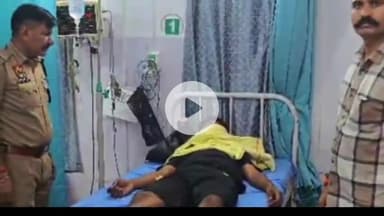 थानेसर: कुरुक्षेत्र: मुठभेड़ में घायल आरोपी तफ्तीश में शामिल, पैर में लगी गोली, 2 पिस्टल व 4 कारतूस बरामद