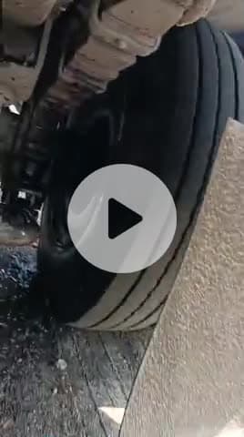 गाड़ी के पीछे वाले टायर में आग लग गया#राजेश #rrajesh