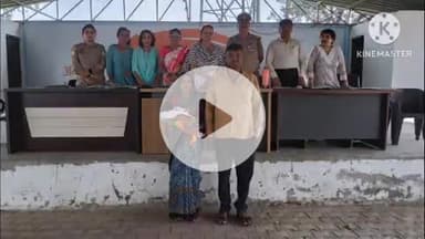 संभल: बहजोई पुलिस लाइन में परिवार परामर्श सुलह समझौता केंद्र का आयोजन, पति-पत्नी के विवाद का निस्तारण किया गया