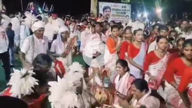 रातू: होचर में आज करमा मेला बड़े धूमधाम से मनाया गया!