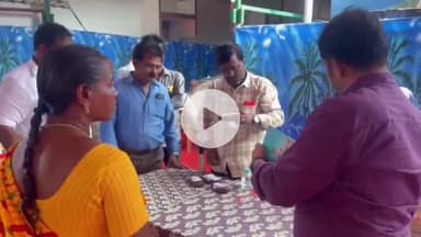 சாத்தான்குளம்: முதலூரில்  பொதுமக்களுக்கு தனியார் அறக்கட்டளை சார்பில் 300 மூக்கு கண்ணாடிகள் வழங்கும் நிகழ்ச்சி