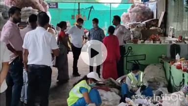 दुर्ग: खुर्सीपार दौरे पर दुर्ग कलेक्टर अभिजीत सिंह ने शनिवार सुबह गारमेंट फैक्ट्री का निरीक्षण किया, निर्माण कार्य जल्द होगा पूर्ण