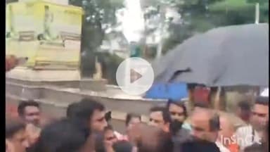 भीलवाड़ा: भीलवाड़ा में तेज मूसलाधार बारिश से शहर जलमग्न, विधायक, महापौर और कलैक्टर ने जल भराव क्षेत्रों का किया जायजा