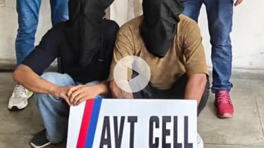 जगाधरी: कैल बाईपास से एंटी व्हीकल थेफ्ट टीम ने चोरी की मोटरसाइकिल के साथ दो चोरों को गिरफ्तार किया