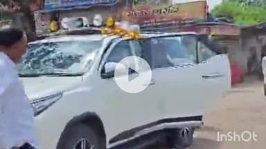 दुर्ग: कैबिनेट मंत्री गजेंद्र यादव का सेलूद में किया गया जोशीला स्वागत