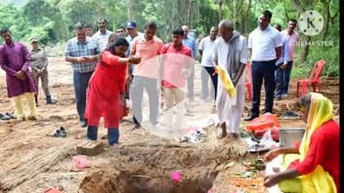 राजगीर: सीआरपीएफ प्रशिक्षण केंद्र राजगीर में 10 बेड के अस्पताल निर्माण का भूमि पूजन
