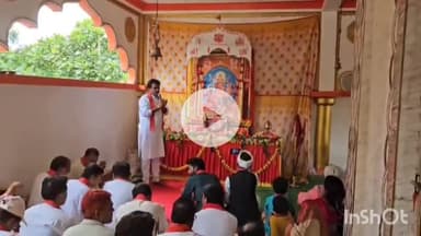 बटियागढ़: बटियागढ़ के हरसिद्धि माता मंदिर में महाआरती का आयोजन, बड़ी संख्या में श्रद्धालु हुए शामिल