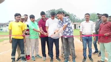 धुरकी: धुरकी में पुलिस बनाम पत्रकार एकादश क्रिकेट का आयोजन