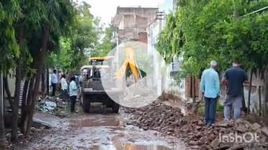 धौलपुर: आनंद नगर कॉलोनी में नगर परिषद ने अतिक्रमण हटाया, जलभराव की समस्या के स्थायी समाधान की दिशा में उठाया बड़ा कदम