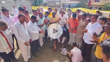 भोकरदन: वालसावंगी येथे आमदार संतोष पाटील दानवे यांच्या हस्ते विविध विकास कामाचा उद्घाटन सोहळा संपन्न