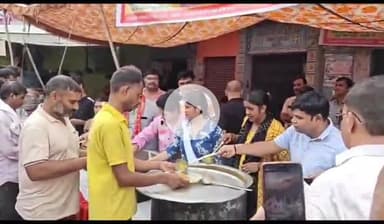 खेकड़ा: राज्यमंत्री केपी मलिक ने बड़ौत में सारथी की 33वीं रसोई का उद्घाटन किया, जरूरतमंद लोगों को ₹5 में मिला भरपेट भोजन