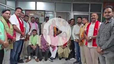 हरिद्वार: खन्ना नगर में मेयर किरण जैसल और विधायक मदन कौशिक से मिले भाजपा के नए पदाधिकारी, भाजपा को जिताने का संकल्प लिया