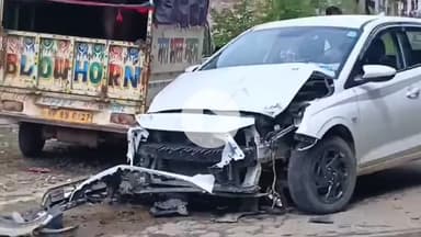 झंडूता: झंडूता बस स्टैंड के मांडवा रोड पर कृष्णा हॉस्पिटल के पास टेंपो, कार और बाइक की जोरदार टक्कर