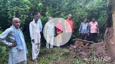 जसवां: जसवां प्रागपुर विधायक विक्रम ठाकुर ने लोअर भलवाल में आपदा ग्रस्त इलाकों का किया निरीक्षण