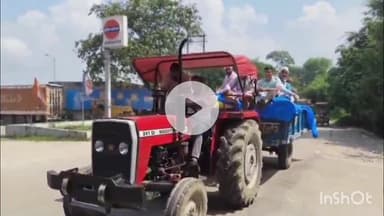 संभल: थाना असमोली के ग्राम सैदपुर जसकोली और आसपास के ग्रामवासियों ने बाढ़ राहत के लिए पंजाब आपदा को भेजा सामान