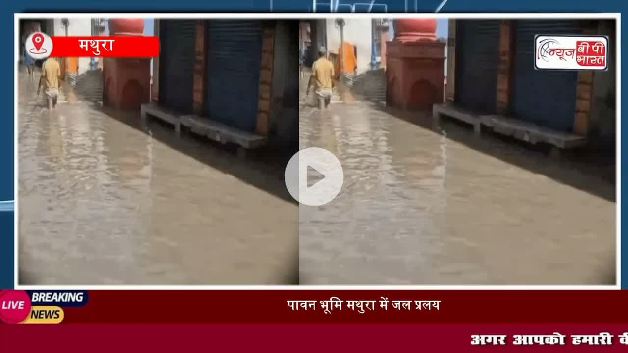https://youtu.be/eFWCz1hT8jg
#UP यमुना के बढ़ते जलस्तर से शहर में हाहाकार मांट रोड और पानी गांव रोड जलमार्ग में तब्दील
#मथुरा #मांट #पानीगाँव #वृंदावन