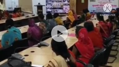 नवादा: नवादा में मुख्यमंत्री महिला रोजगार योजना का किया गया सीधा प्रसारण