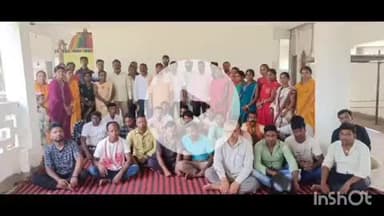 पतरातू: पतरातू कटिया सरना काली मंदिर परिसर में विस्थापित प्रभावित संघर्ष मोर्चा की ग्रामीणों के साथ बैठक