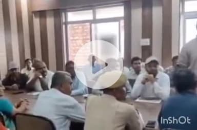 रानी: रानी पंचायत समिति में अतिवृष्टि से हुए नुकसान पर क्षेत्रीय विधायक चौधरी ने बैठक ली, जल्द रिपोर्ट देने के दिए निर्देश