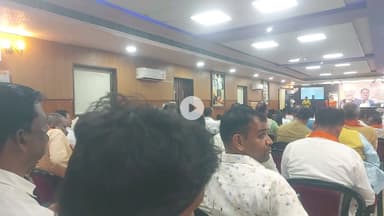 पटना अटल सभागार भाजपा कार्यालय में माननीय उपमुख्यमंत्री श्री विजय सिन्हा जी कार्यकर्ताओं को सम्बोधित करतें हुए | |