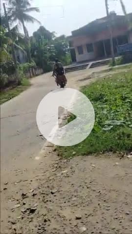 chhaila se ghisne se ek vyakti ko