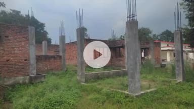 उतरौला: उतरौला तहसील अंतर्गत विकासखंड श्री दत्तगंज में ₹50 लाख की लागत से बन रहे भवन का निर्माण अधूरा, विभाग लापता