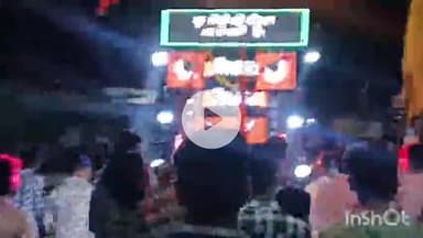 धरमपुरी: सराफा बाजार से चलित झांकियों के साथ निकला विसर्जन चल समारोह, जगह-जगह हुआ स्वागत, मंडल प्रमुखों का सम्मान