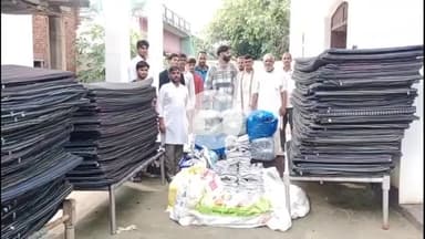 नौगावां सादात: बाढ़ से पंजाब की हालत खस्ता, नौगांवा के लोगों ने राहत सामग्री इकट्ठा करने के लिए बढ़ाए हाथ