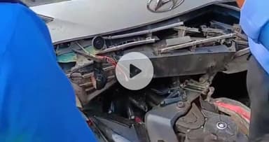 पटना ग्रामीण: अटल पथ पर तेज रफ्तार कार ने बाइकों को मारी टक्कर, 2 बच्चों समेत 4 घायल, लोगों ने कार में की तोड़फोड़