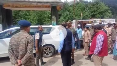 भटवाड़ी: केंद्र सरकार की अंतर मंत्रालय टीम ने आपदा-प्रभावित क्षेत्र धराली का किया स्थलीय निरीक्षण