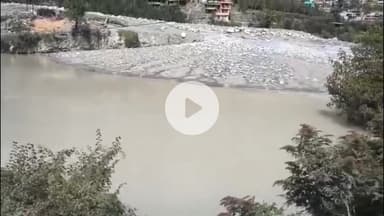 मोरंग: किन्नौर के लिप्पा नाले में आई बाढ़ के बाद नाला झील में हुआ तब्दील, फिलहाल जान का कोई नुकसान नहीं