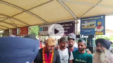 ਅੰਮ੍ਰਿਤਸਰ 2: ਹਾਕੀ ਏਸ਼ੀਆ ਕੱਪ ਜਿੱਤਣ ਤੋਂ ਬਾਅਦ ਹਾਕੀ ਟੀਮ ਪਹੁੰਚੀ ਅੰਮ੍ਰਿਤਸਰ ਇੰਟਰਨੈਸ਼ਨਲ ਏਅਰਪੋਰਟ ਕੀਤਾ ਗਿਆ ਜੋਰਦਾਰ ਸਵਾਗਤ